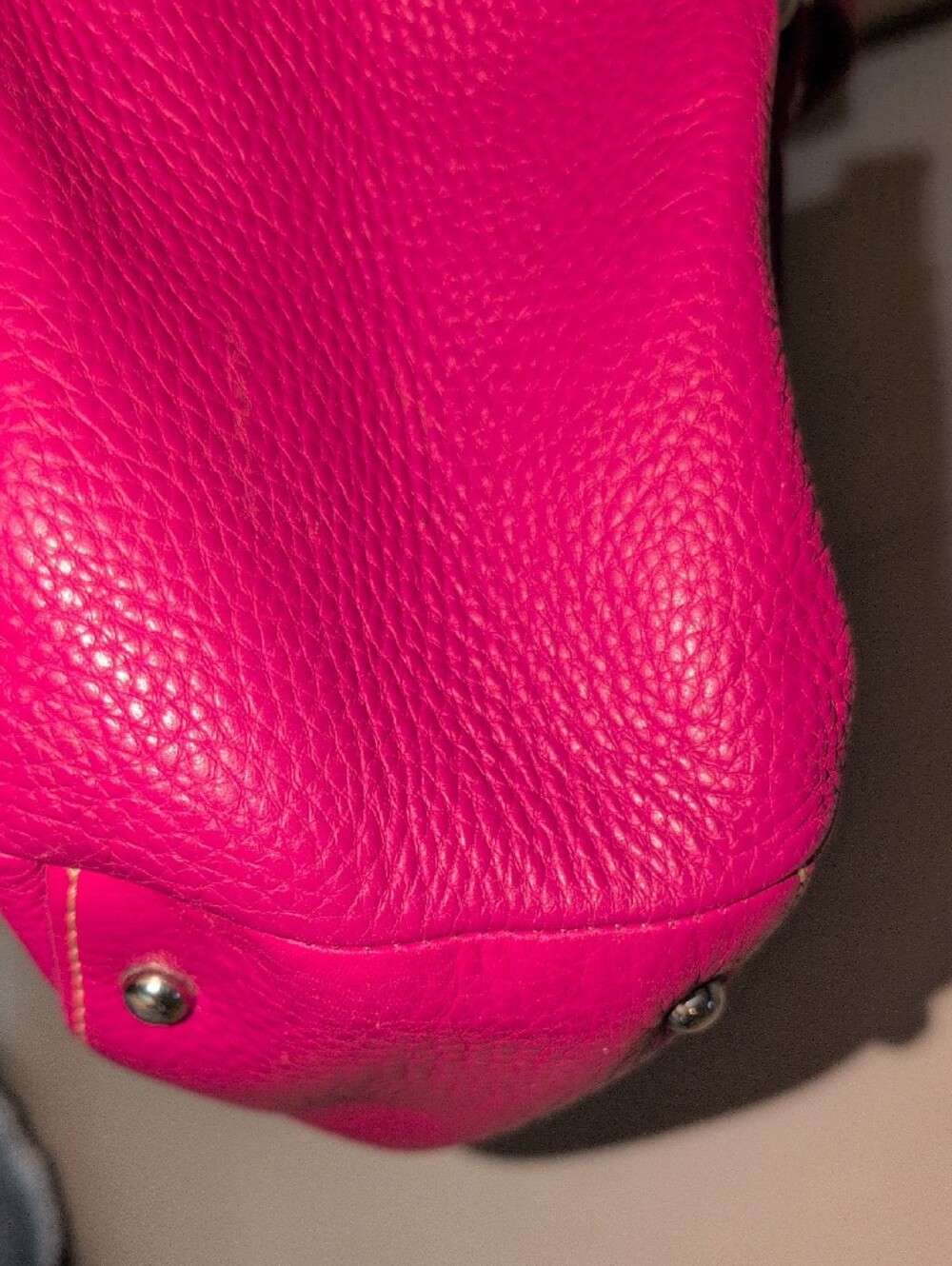 Fossil Fuchsia Leather Shoulder Bag - Picture 16 of 16